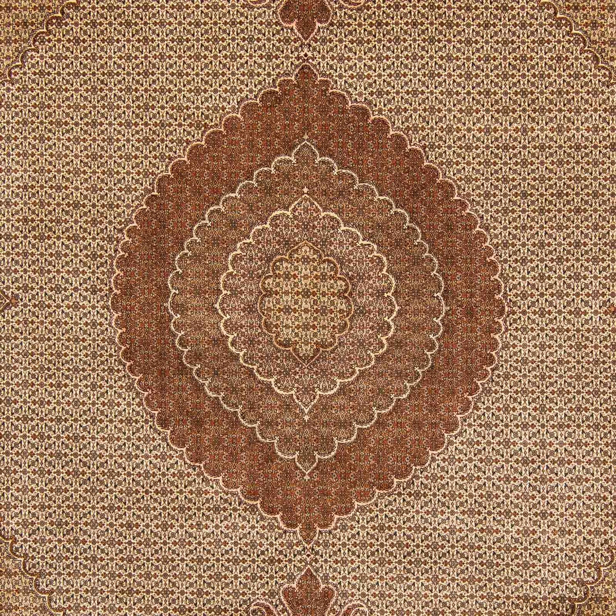 Perser Rug - Tabriz - 387 x 305 cm - light brown