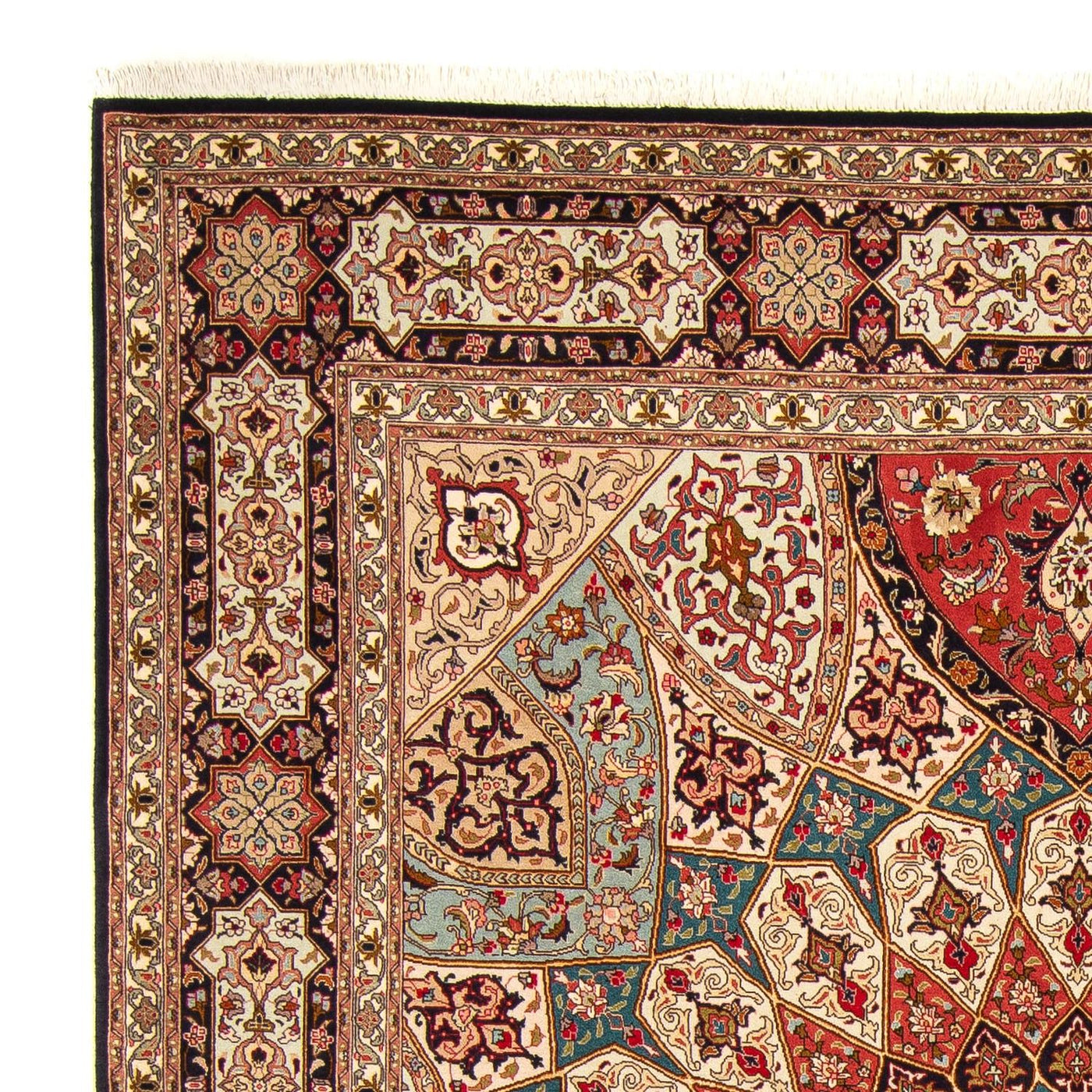 Tabriz - 50 Raj Rug 254x204cm - Persian Rugs