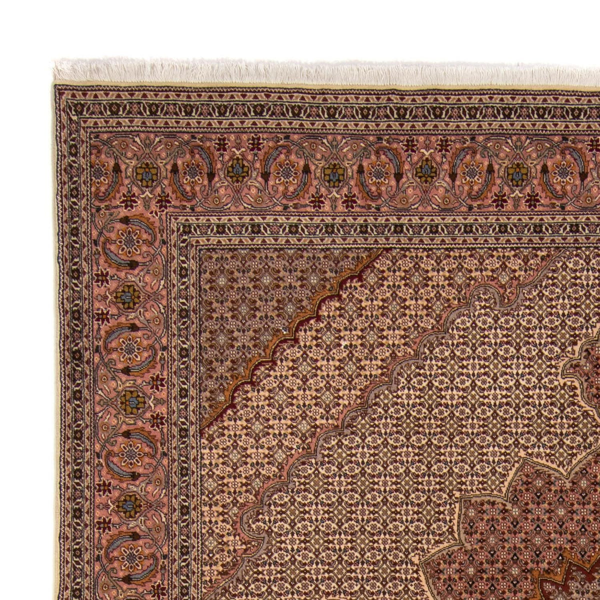 Perser Rug - Tabriz - Royal - 260 x 248 cm - brown