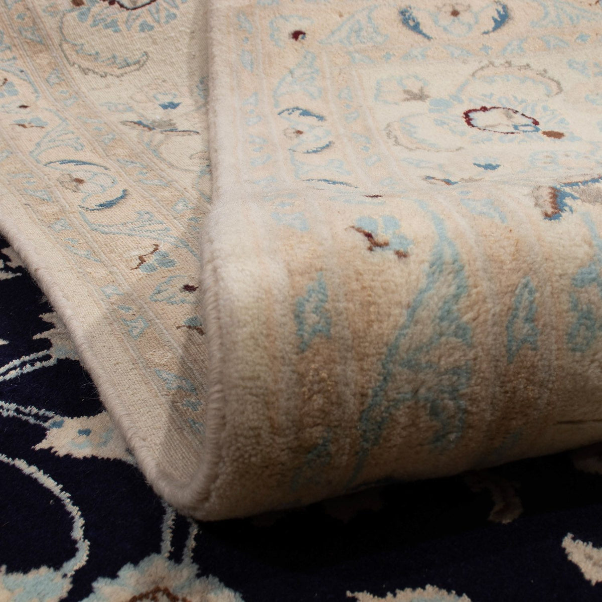 Perser Rug - Nain - 348 x 250 cm - dark blue