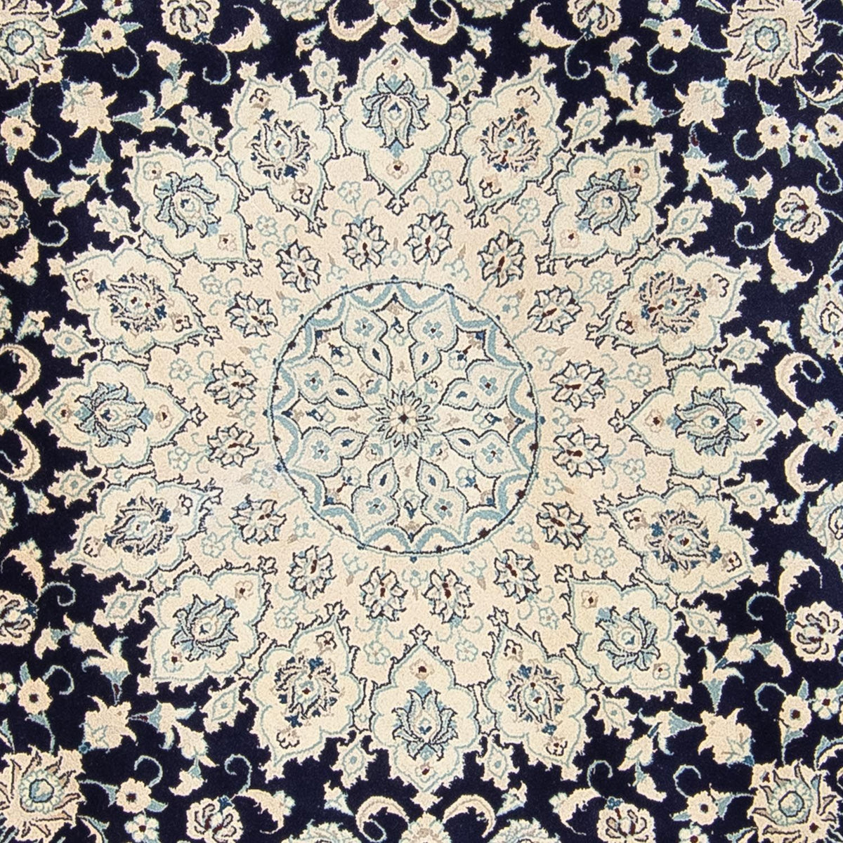 Perser Rug - Nain - 352 x 248 cm - dark blue