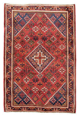 Perser Rug - Nomadic - 205 x 138 cm - dark red