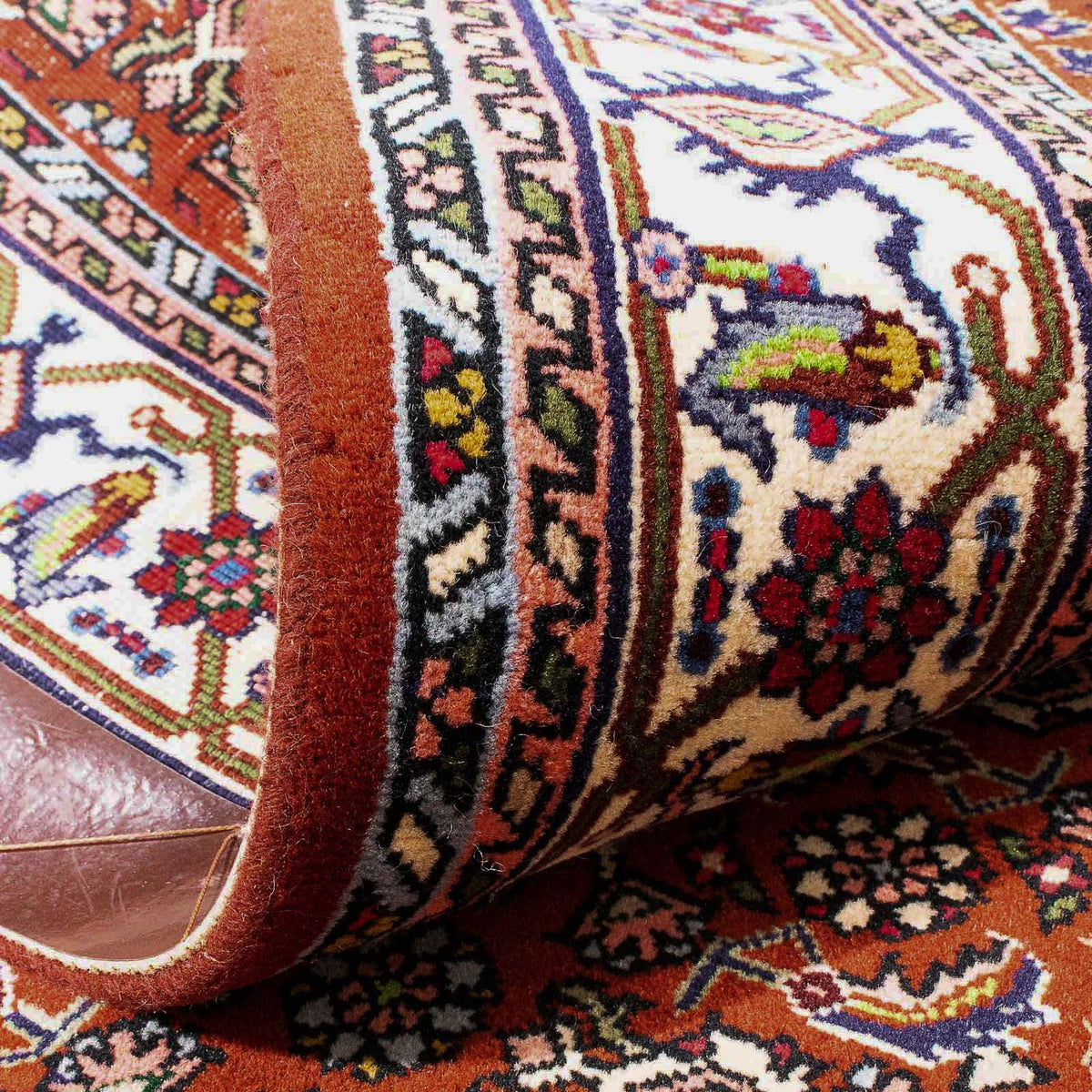 Perser Rug - Bidjar - 160 x 108 cm - dark red