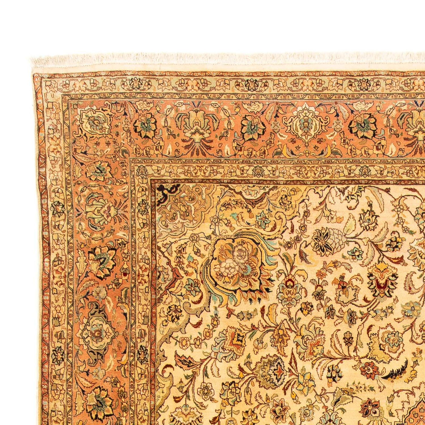 Tabriz - 70 Raj Rug 320x201cm - Persian Rugs