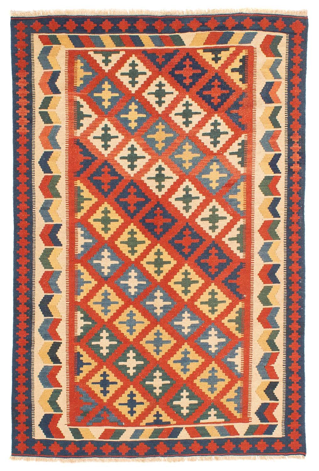 Kelim Rug - Oriental - 217 x 155 cm - red
