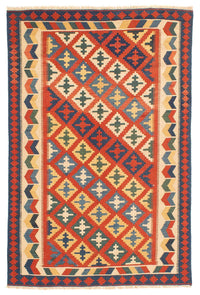 Kelim Rug - Oriental - 217 x 155 cm - red