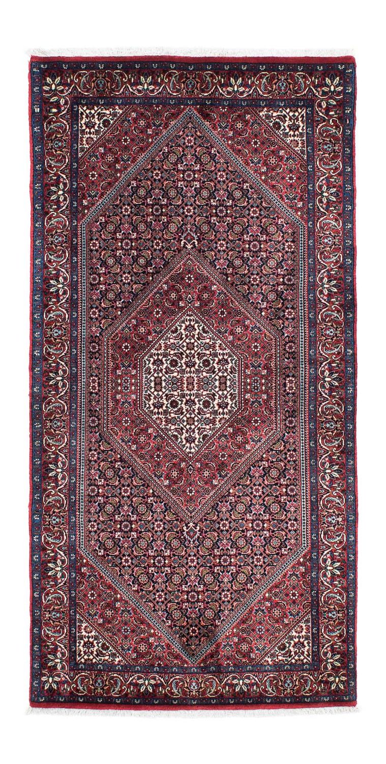 Runner Perser Rug - Bidjar - 200 x 97 cm - light red
