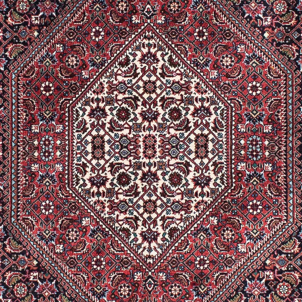 Runner Perser Rug - Bidjar - 200 x 97 cm - light red