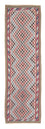 Runner Kelim Rug - Oriental - 385 x 96 cm - multicolored