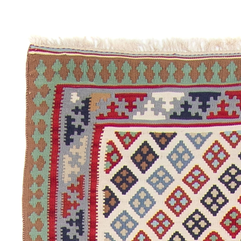 Runner Kelim Rug - Oriental - 385 x 96 cm - multicolored