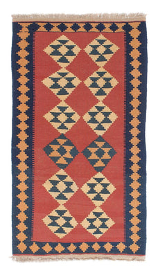 Kelim Rug - Oriental - 152 x 87 cm - dark red