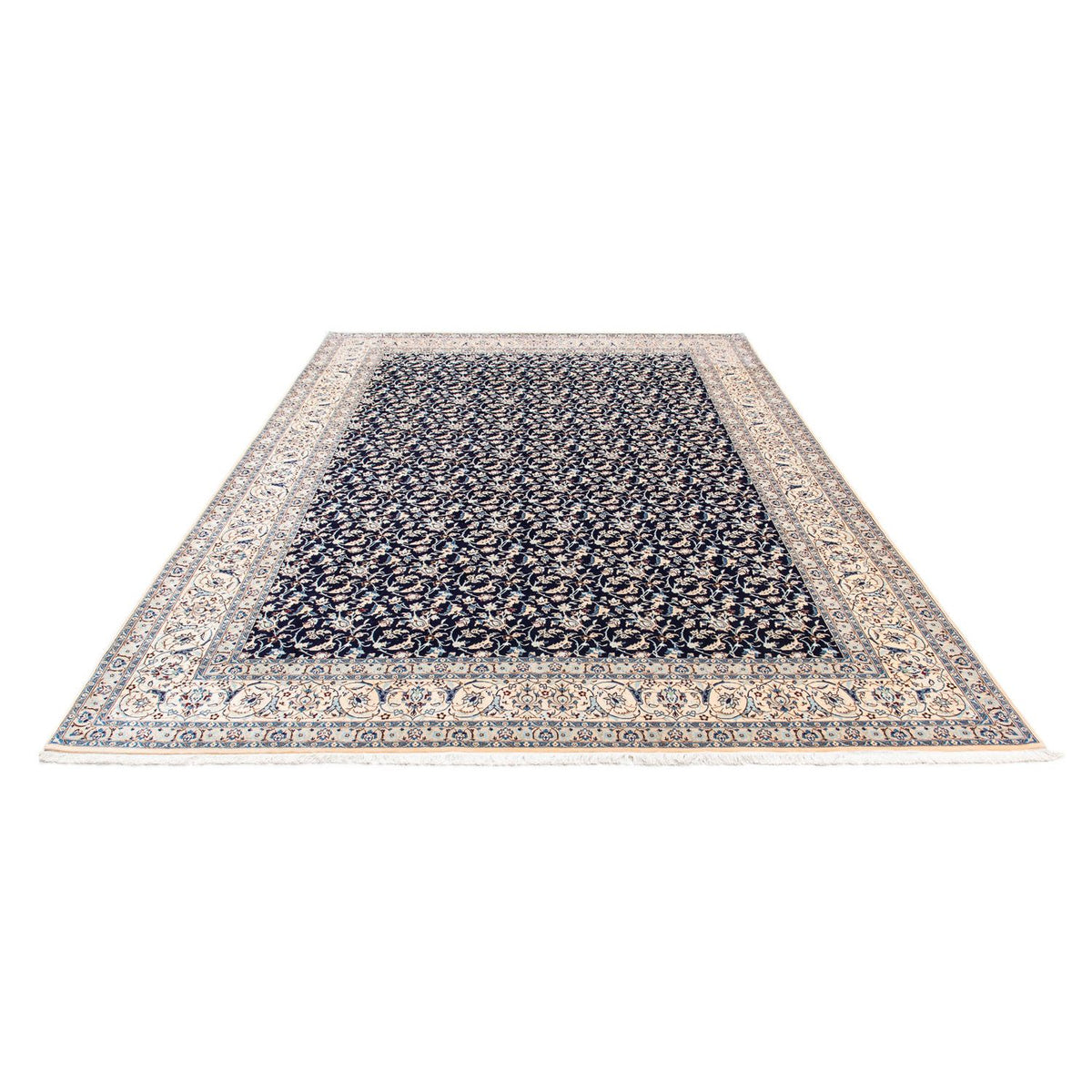 Perser Rug - Nain - Premium - 351 x 253 cm - dark blue