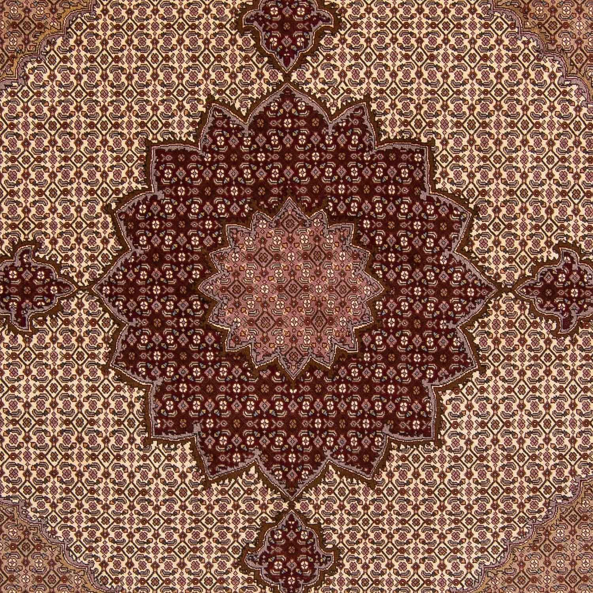 Perser Rug - Tabriz - Royal - 250 x 249 cm - brown