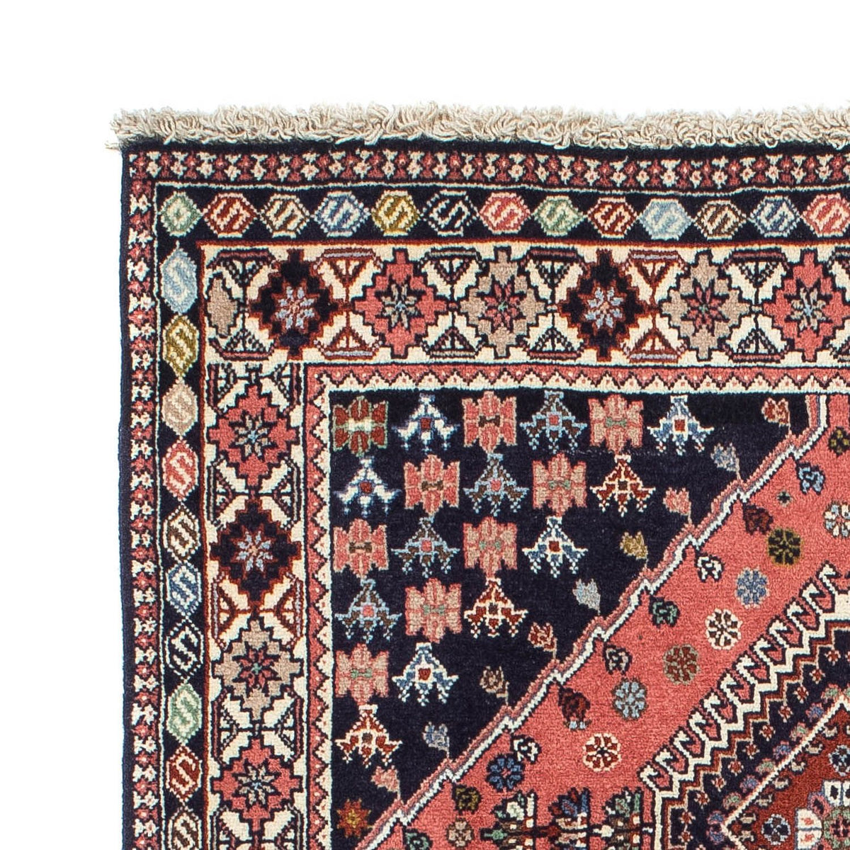 Perser Rug - Nomadic - 153 x 100 cm - light red