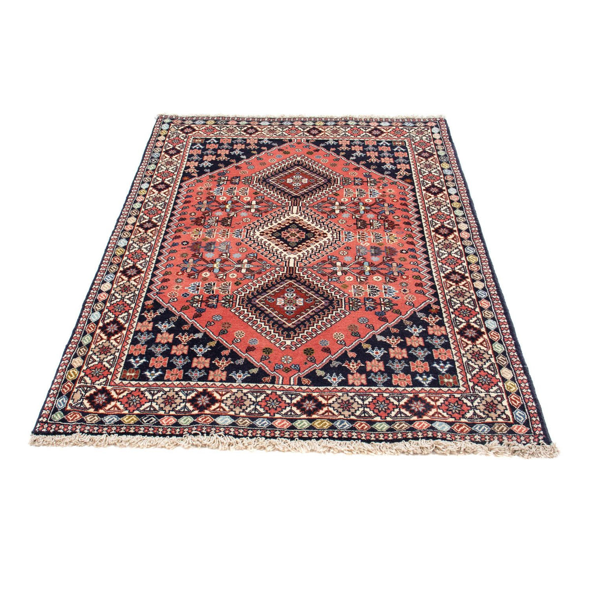 Perser Rug - Nomadic - 153 x 100 cm - light red