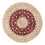 Perser Rug - Nain round  - 287 x 287 cm - dark red