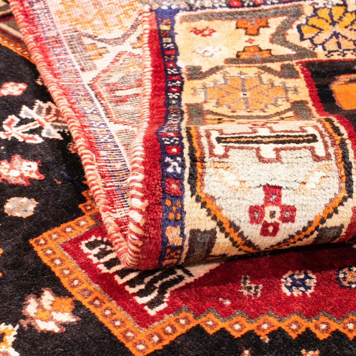 Perser Rug - Nomadic - 155 x 111 cm - dark red