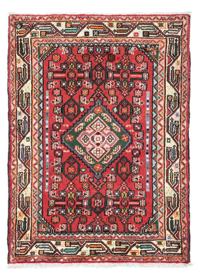 Perser Rug - Nomadic - 121 x 82 cm - red