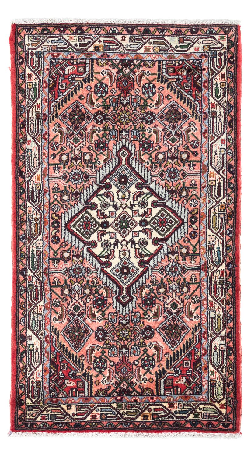 Perser Rug - Nomadic - 136 x 77 cm - light red