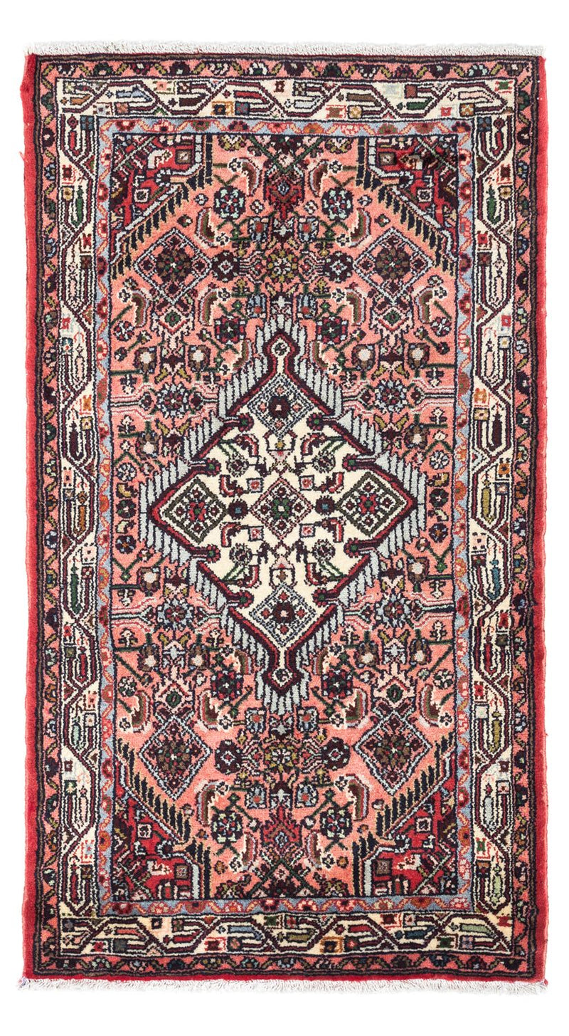 Perser Rug - Nomadic - 136 x 77 cm - light red