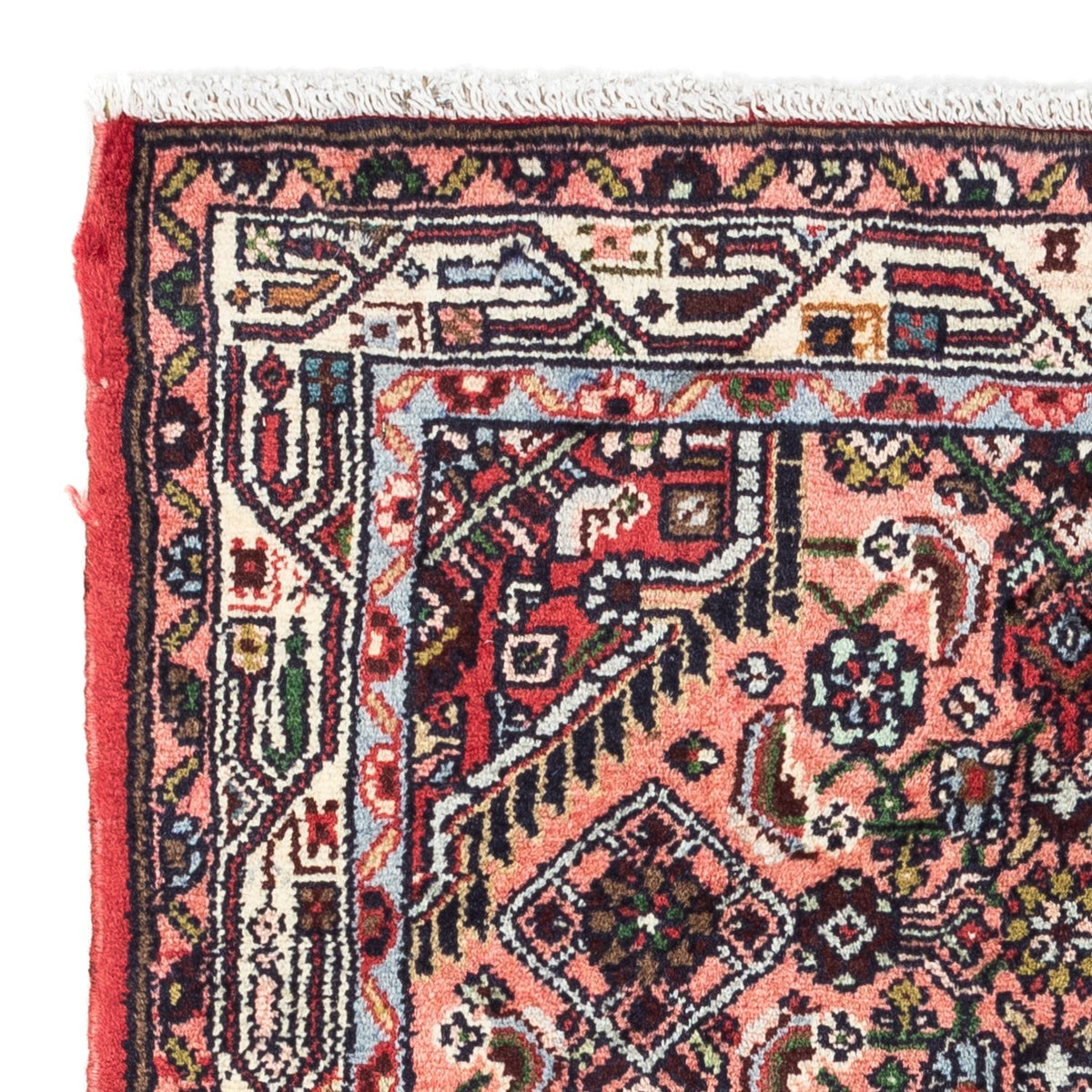 Perser Rug - Nomadic - 136 x 77 cm - light red