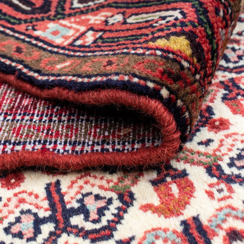 Perser Rug - Nomadic - 136 x 82 cm - dark red