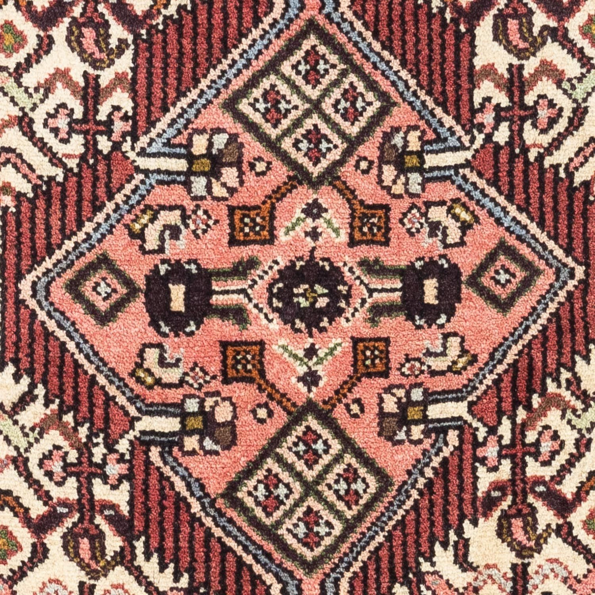 Perser Rug - Nomadic - 131 x 80 cm - dark red