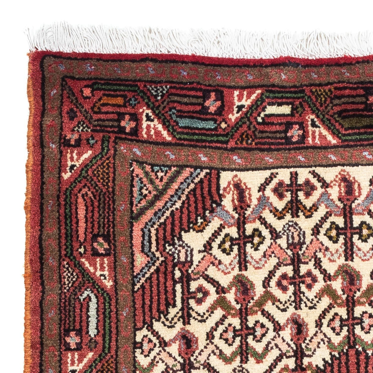 Perser Rug - Nomadic - 131 x 80 cm - dark red