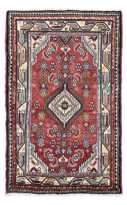 Perser Rug - Nomadic - 128 x 80 cm - red