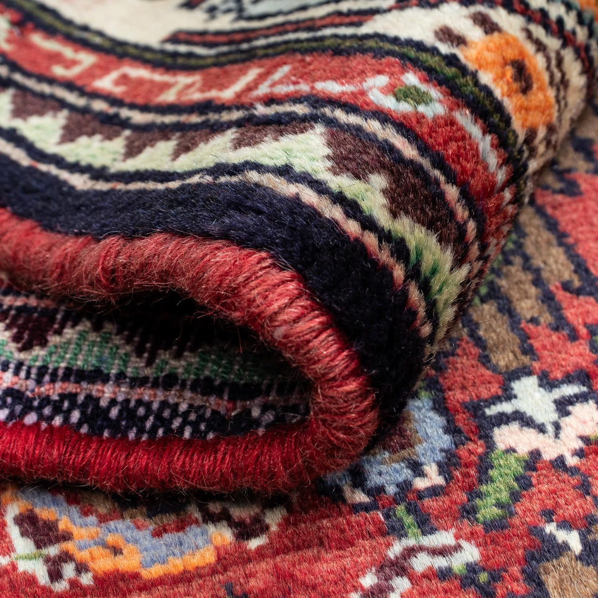 Perser Rug - Nomadic - 128 x 80 cm - red