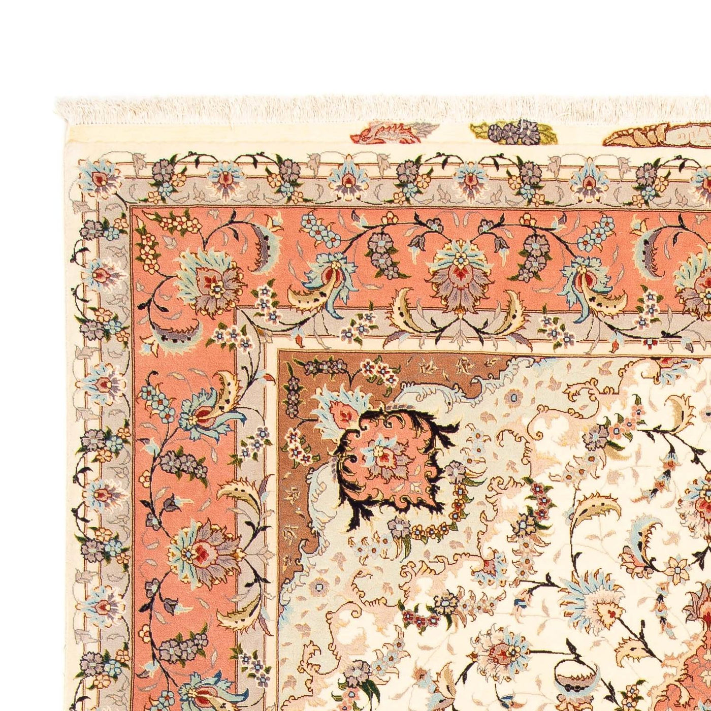 Tabriz - 50 Raj Rug 306x200cm - Persian Rugs