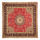 Perser Rug - Tabriz - Royal square  - 257 x 254 cm - red