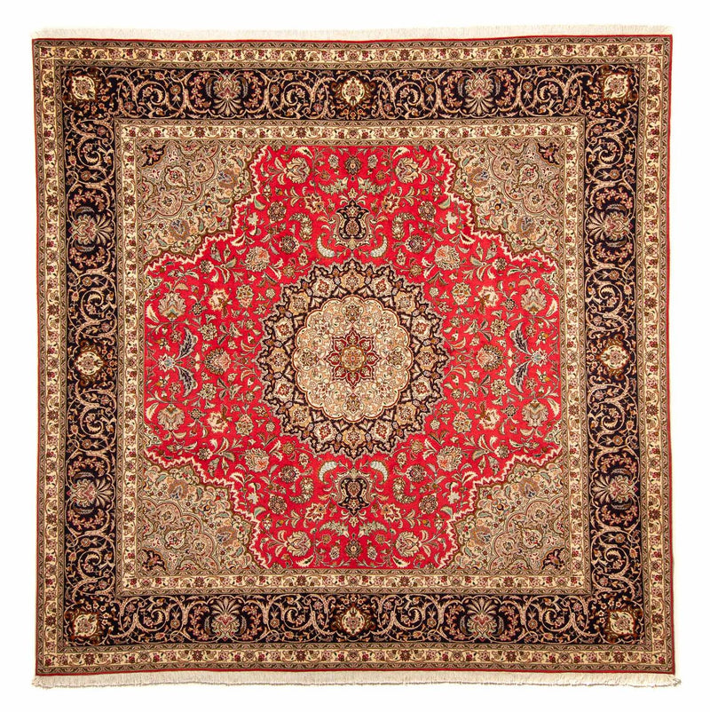 Perser Rug - Tabriz - Royal square  - 257 x 254 cm - red