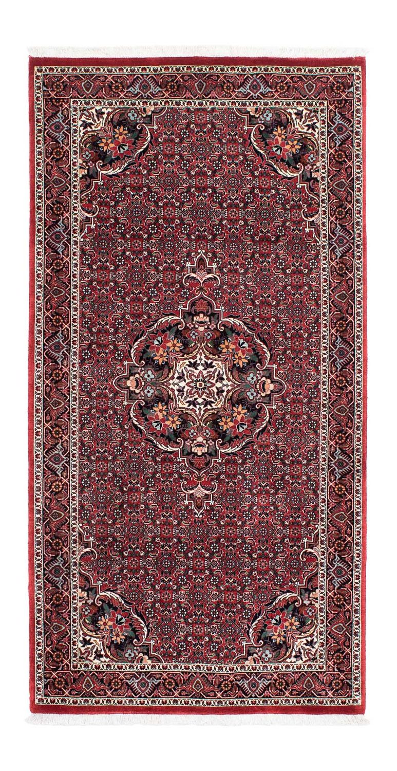 Runner Perser Rug - Bidjar - 197 x 98 cm - red