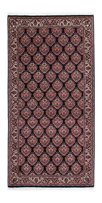 Runner Perser Rug - Bidjar - 200 x 100 cm - dark blue