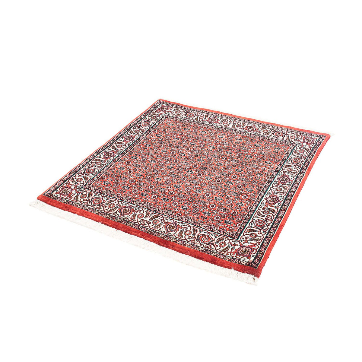 Perser Rug - Bidjar square  - 97 x 95 cm - red