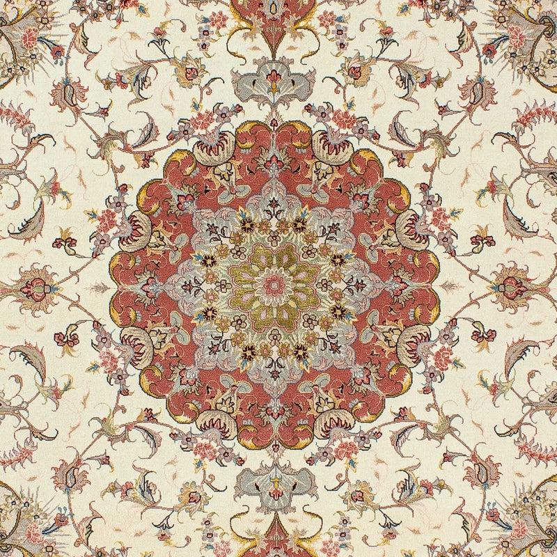 Tabriz - 50 Raj Rug 198x150cm - Persian Rugs