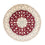 Perser Rug - Nain round  - 245 x 245 cm - dark red
