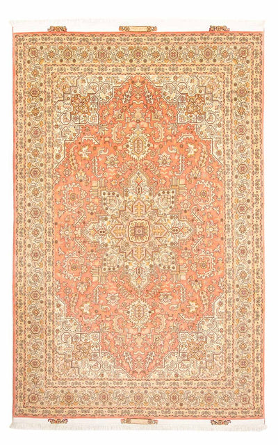 Tabriz - 50 Raj Rug 200x301cm - Persian Rugs - light red