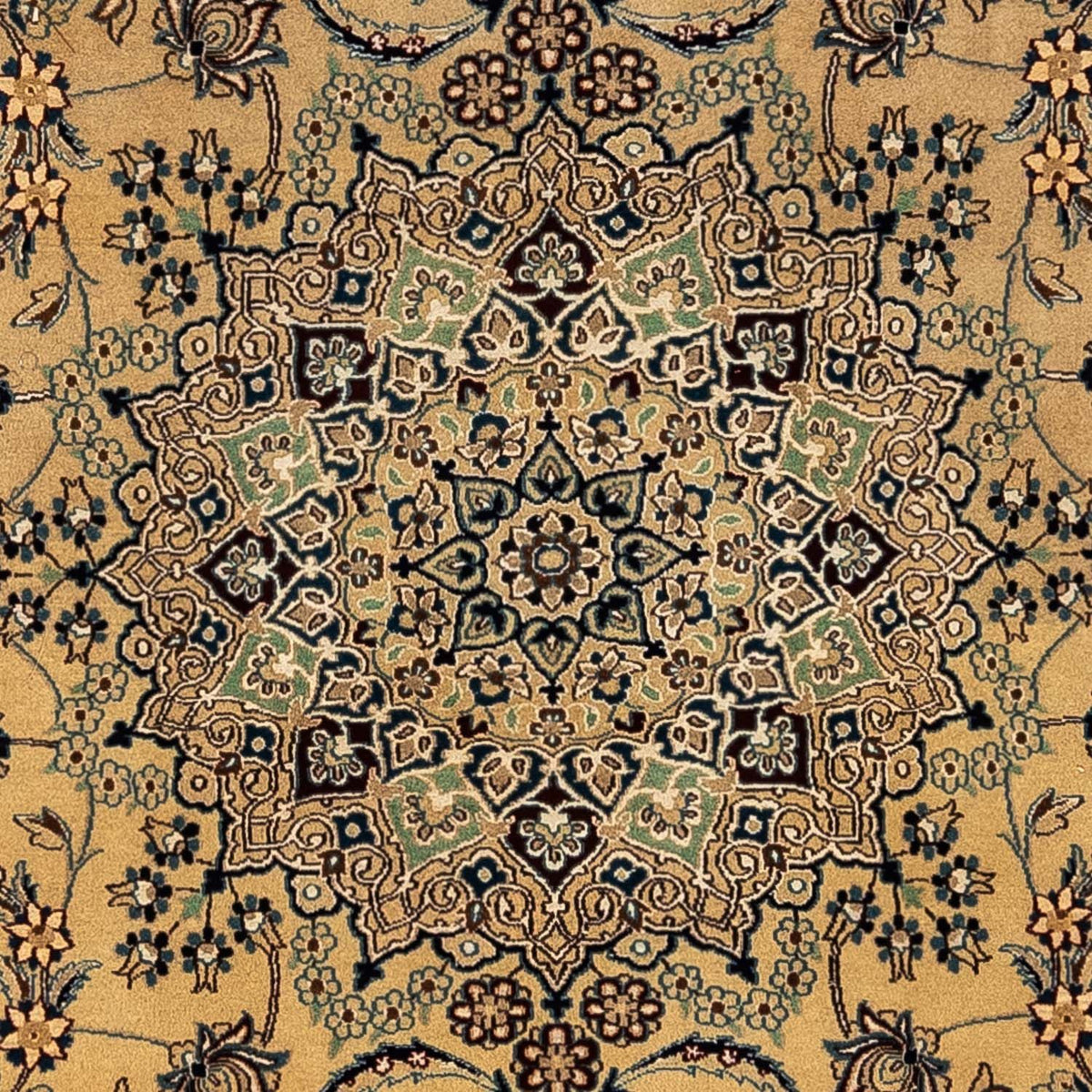 Perser Rug - Nain - Royal - 343 x 242 cm - light brown