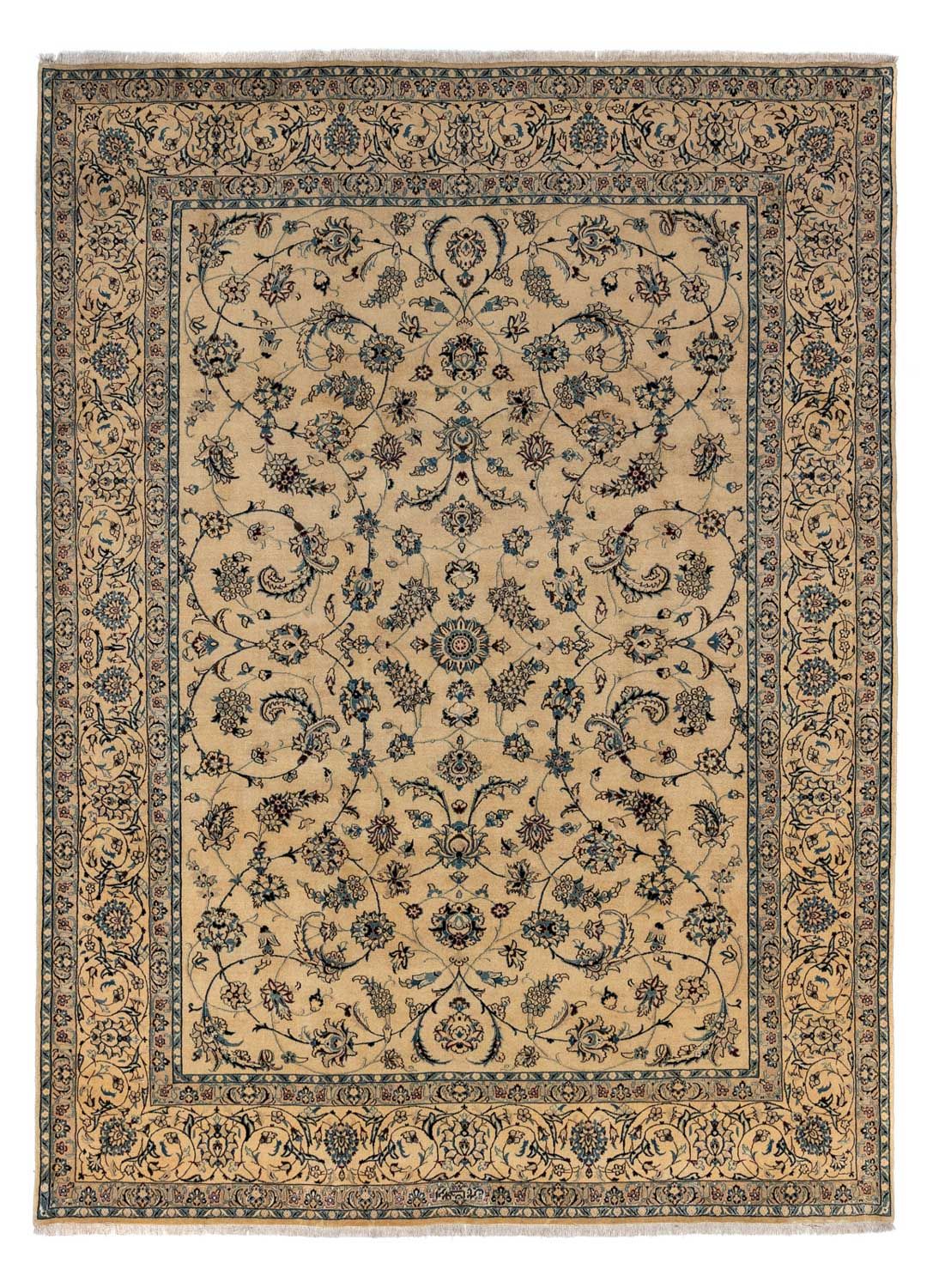 Perser Rug - Nain - Royal - 354 x 248 cm - dark beige