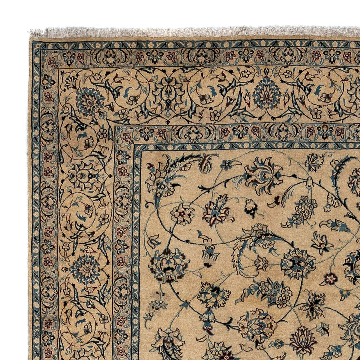 Perser Rug - Nain - Royal - 354 x 248 cm - dark beige