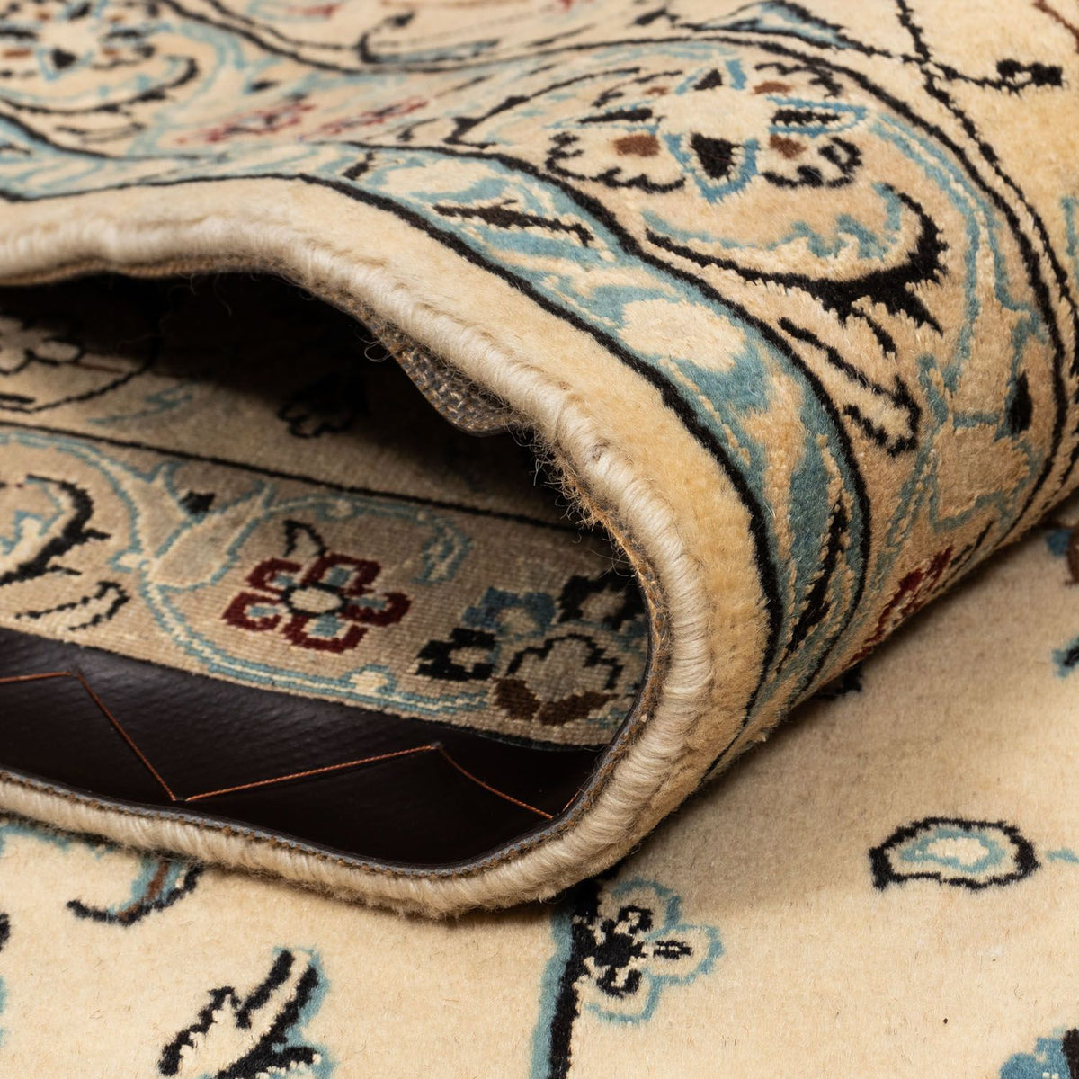 Perser Rug - Nain - Royal - 354 x 248 cm - dark beige