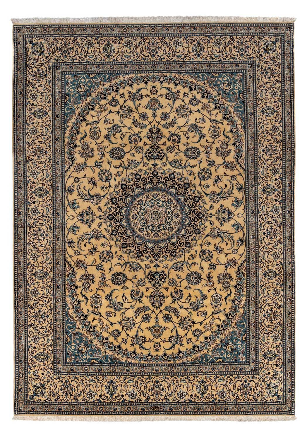 Perser Rug - Nain - Royal - 360 x 249 cm - dark beige