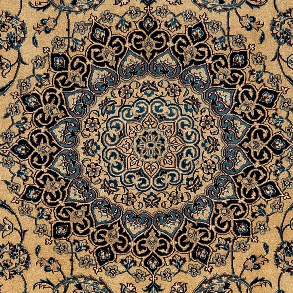 Perser Rug - Nain - Royal - 360 x 249 cm - dark beige