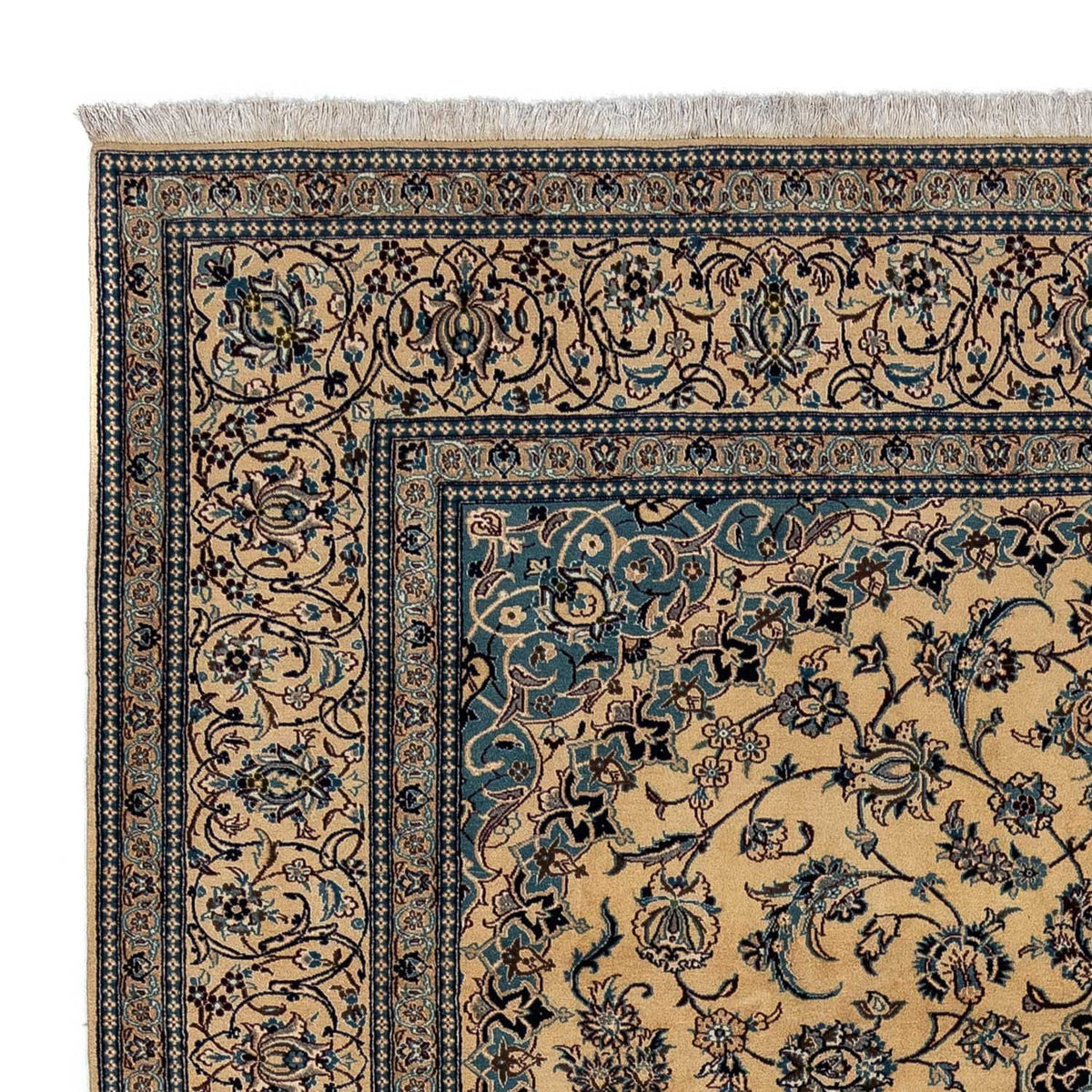 Perser Rug - Nain - Royal - 360 x 249 cm - dark beige