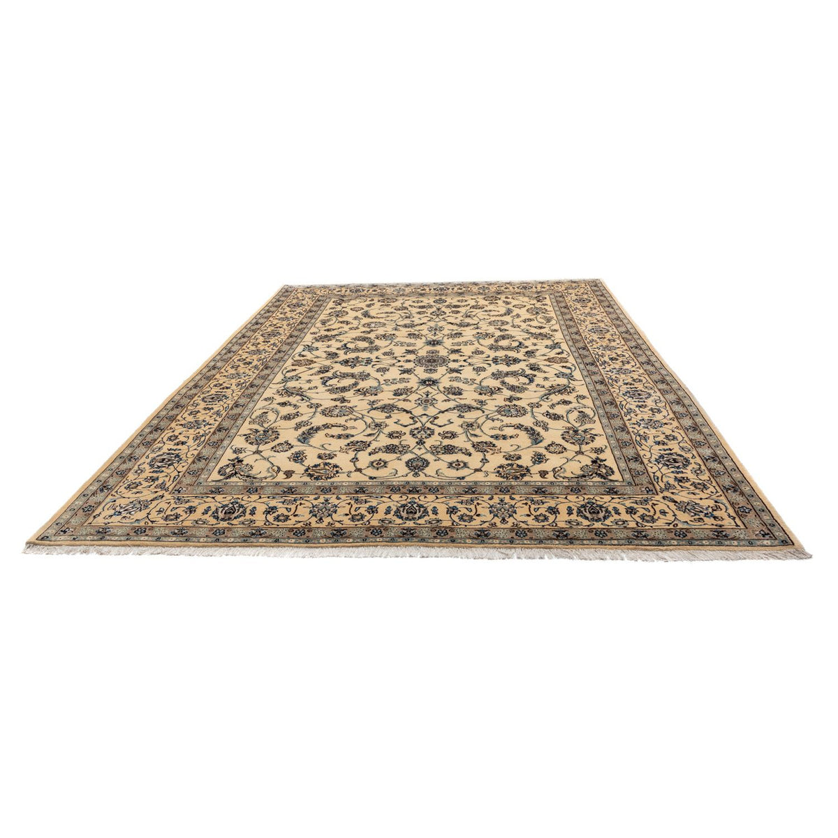 Perser Rug - Nain - Royal - 342 x 250 cm - dark beige
