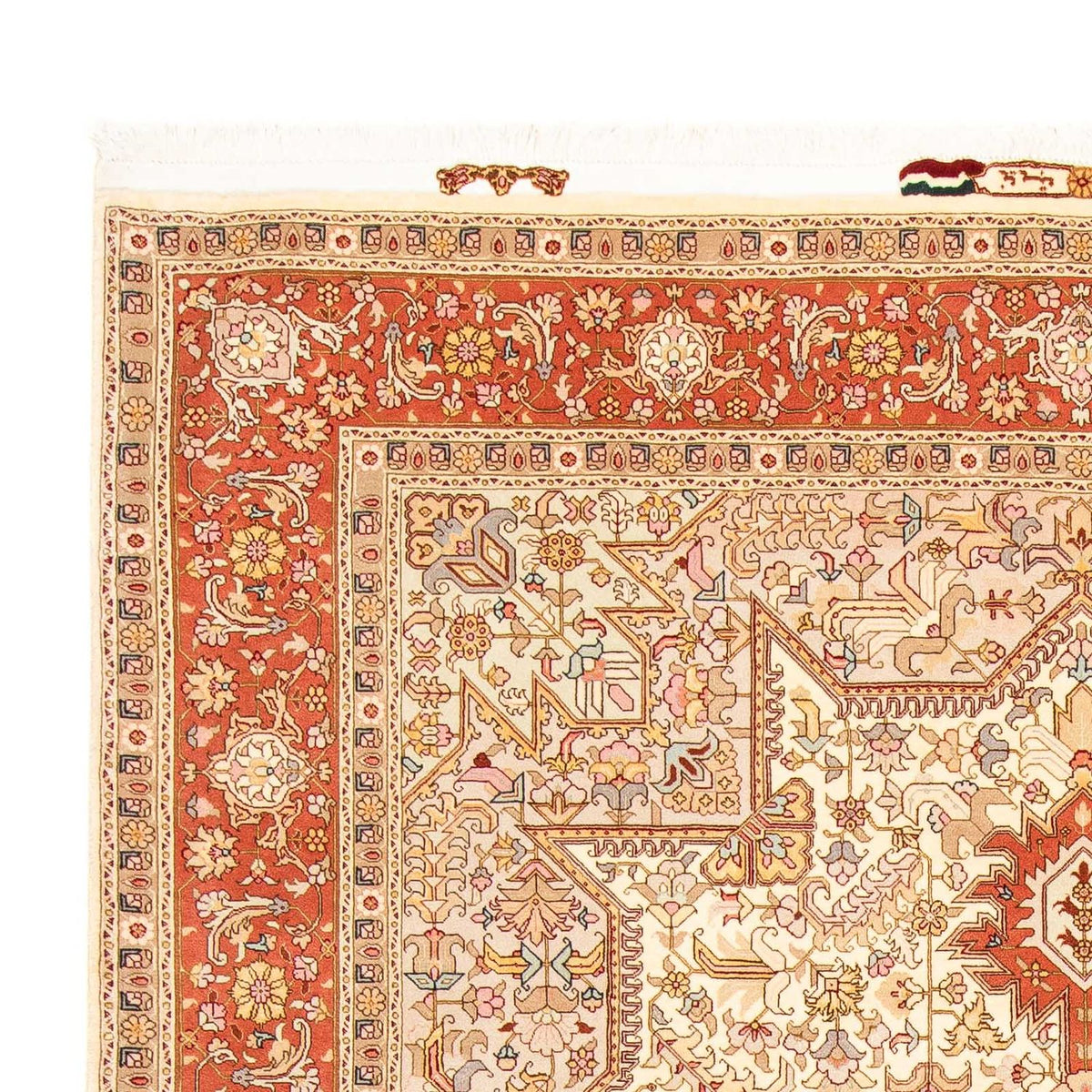 Tabriz - 50 Raj Rug 207x305cm - Persian Rugs
