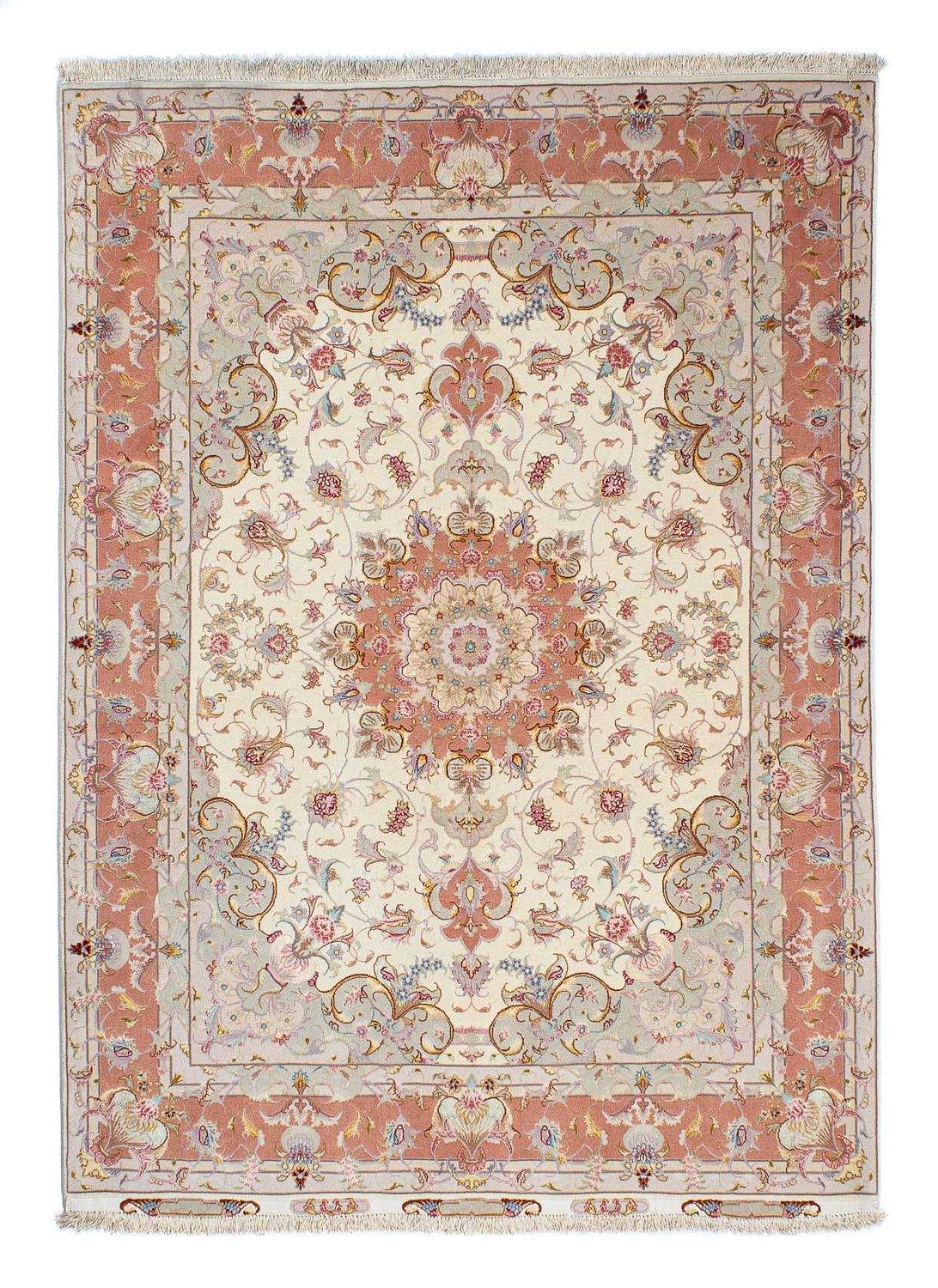 Perser Rug - Tabriz - Royal - 205 x 152 cm - beige