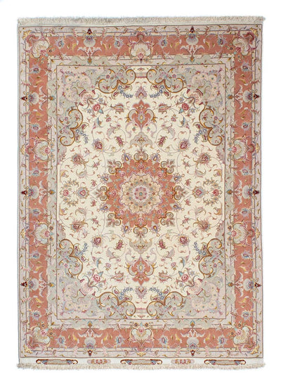 Tabriz - 50 Raj Rug 152x205cm - Persian Rugs - beige